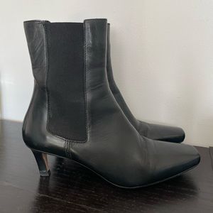 H&M Leather Ankle Boots ~ Size 6 US / 37